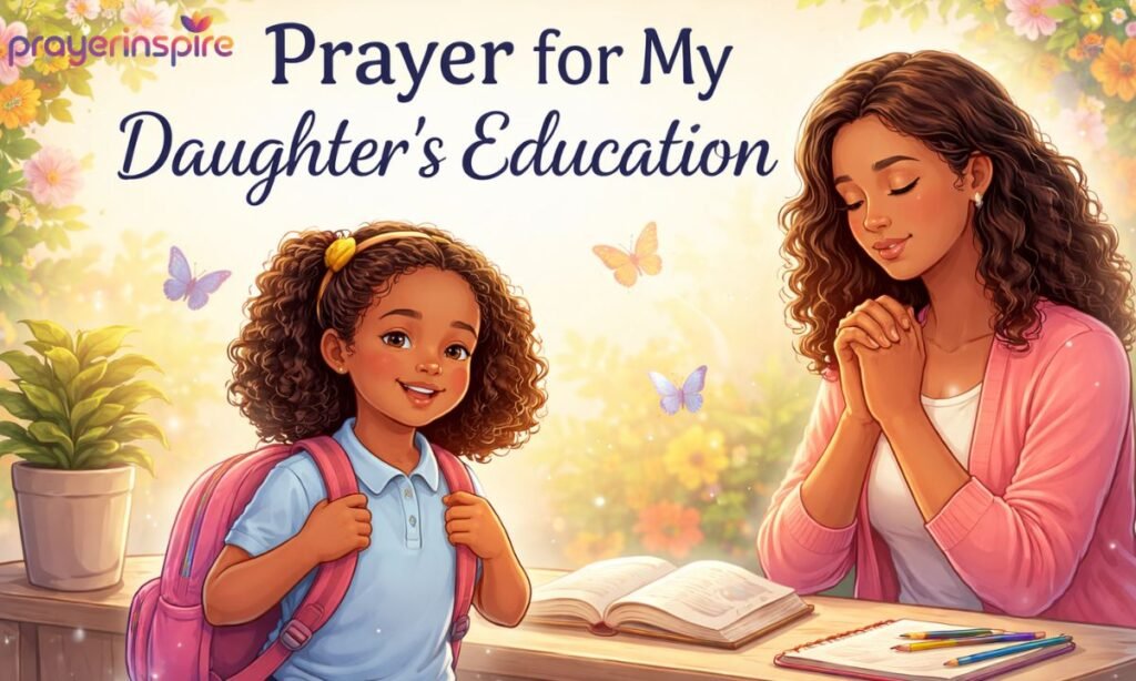 Prayer for My Daughter's Education
