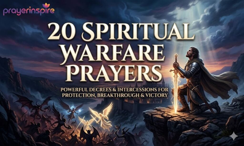 20 Spiritual Warfare Prayers