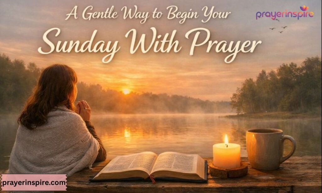 A Gentle Way to Begin Your Sunday With Prayer