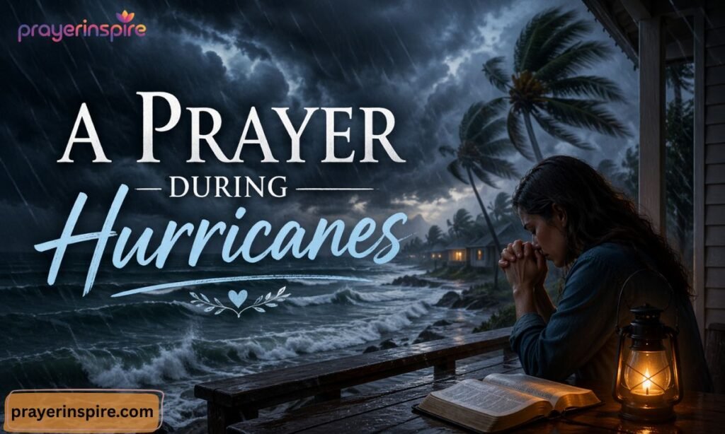 A Prayer During Hurricanes