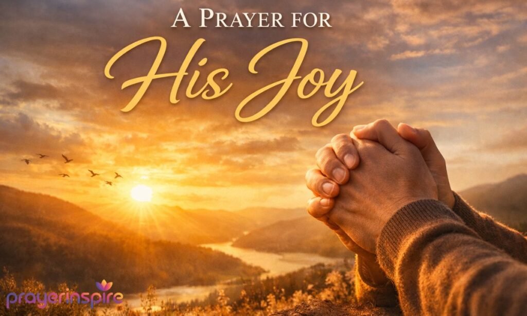 A Prayer for His Joy