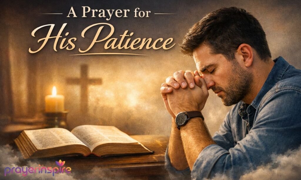 A Prayer for His Patience 