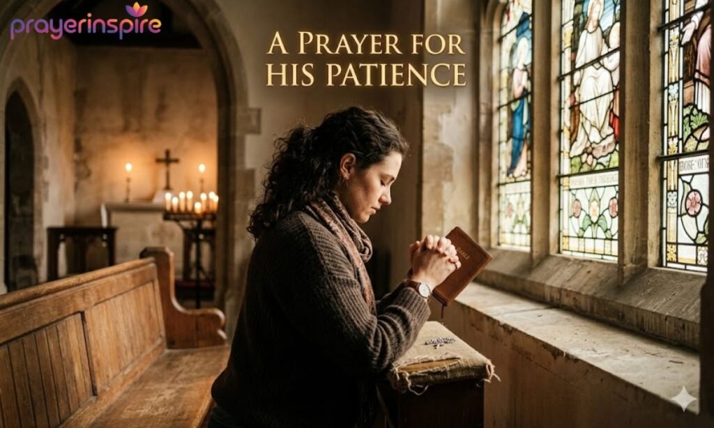 A Prayer for His Patience