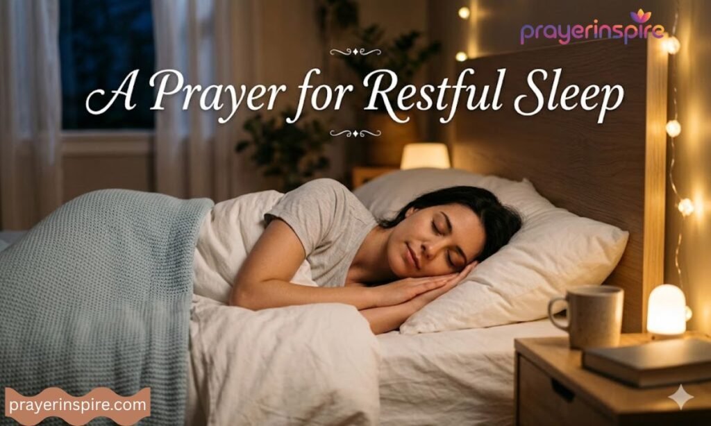 A Prayer for Restful Sleep