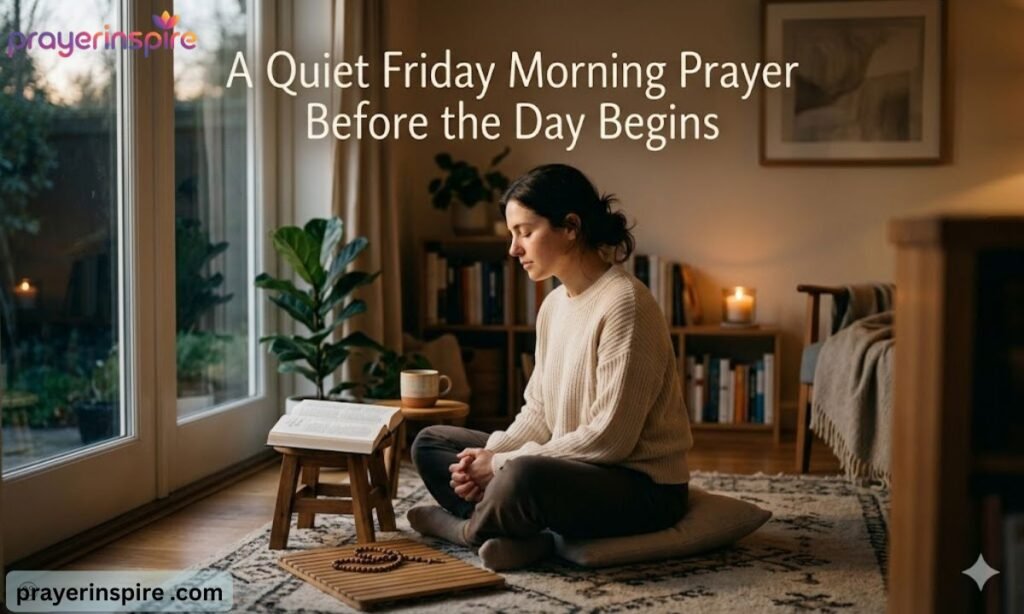 A Quiet Friday Morning Prayer Before the Day Begins