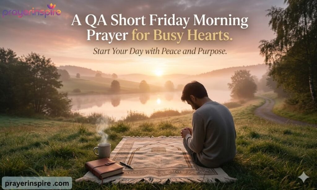 A Short Friday Morning Prayer for Busy Hearts