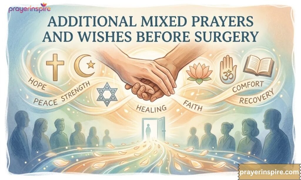 Additional Mixed Prayers and Wishes Before Surgery