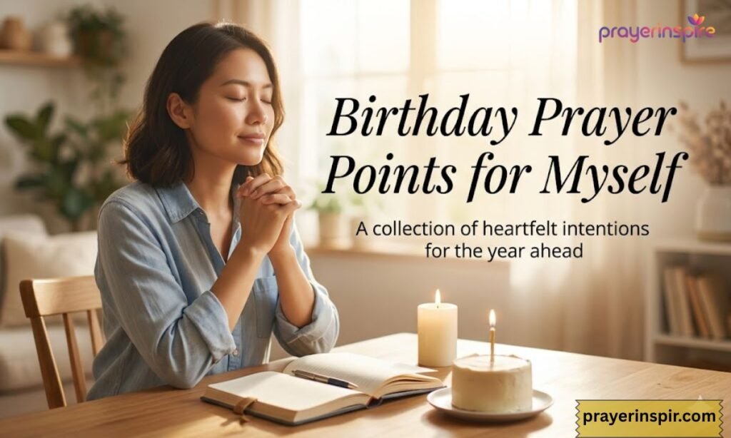 Birthday Prayer Points for Myself