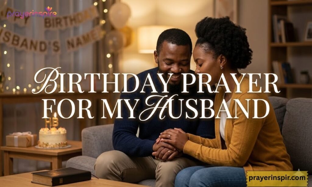 Birthday Prayer for My Husband