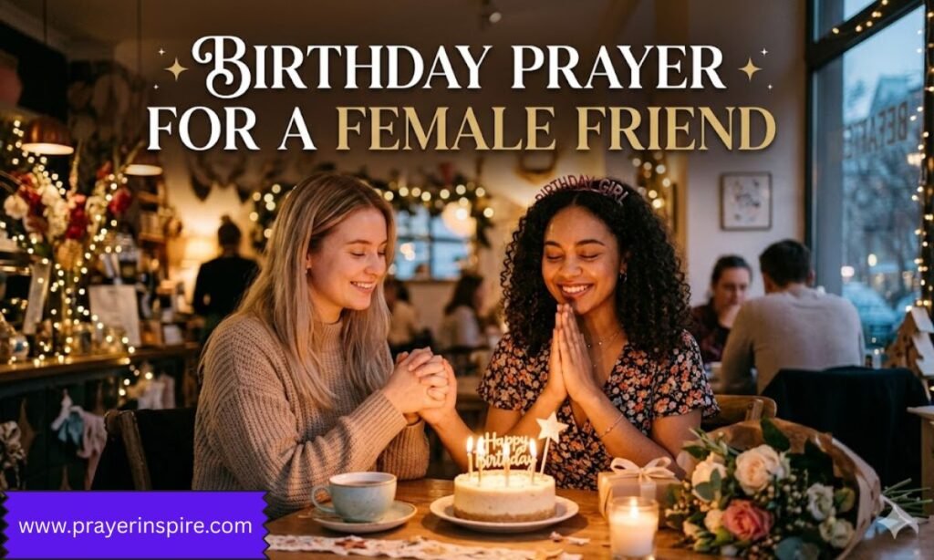 Birthday Prayer for a Female Friend