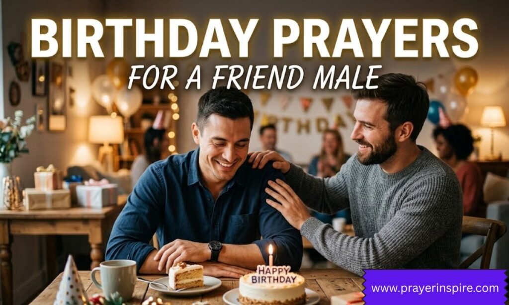 Birthday Prayers for a Friend Male