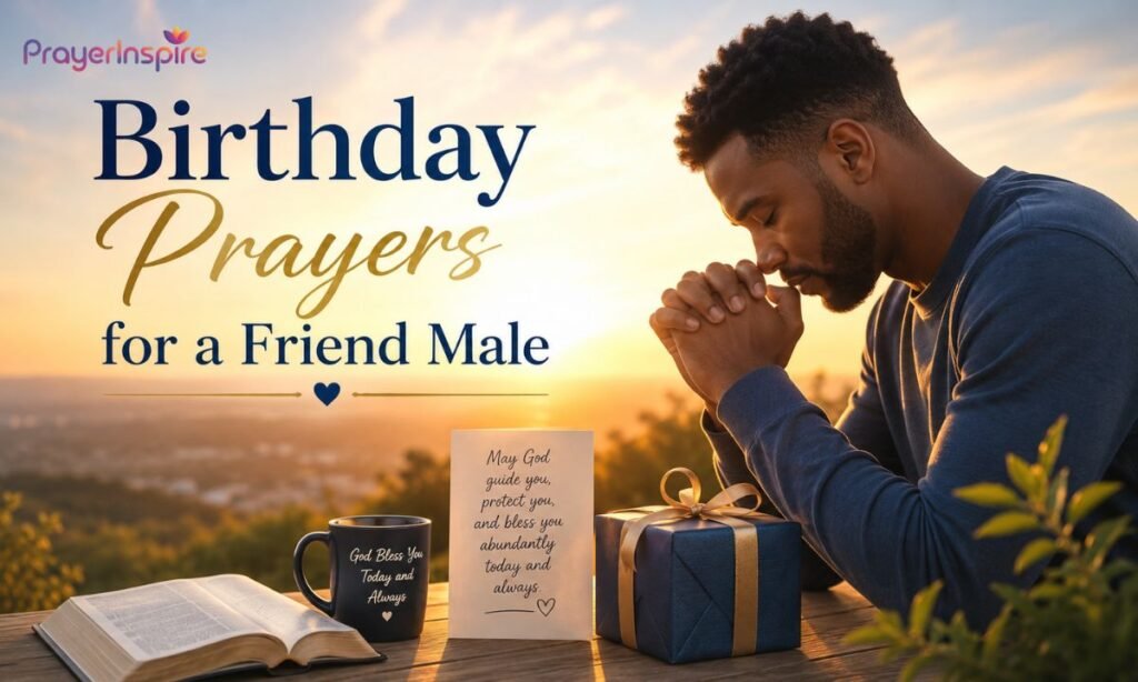 Birthday Prayers for a Friend Male