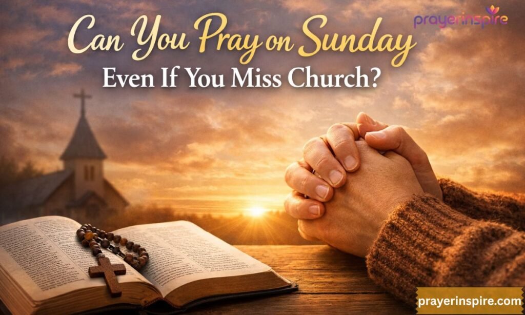 Can You Pray on Sunday Even If You Miss Church?
