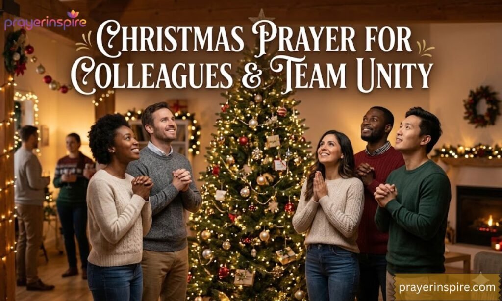 Christmas Prayer for Colleagues and Team Unity