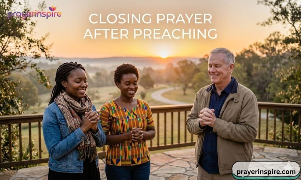 Closing Prayer After Preaching