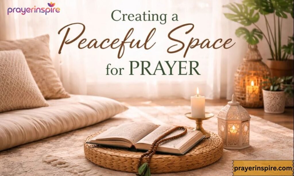 Creating a Peaceful Space for Prayer
