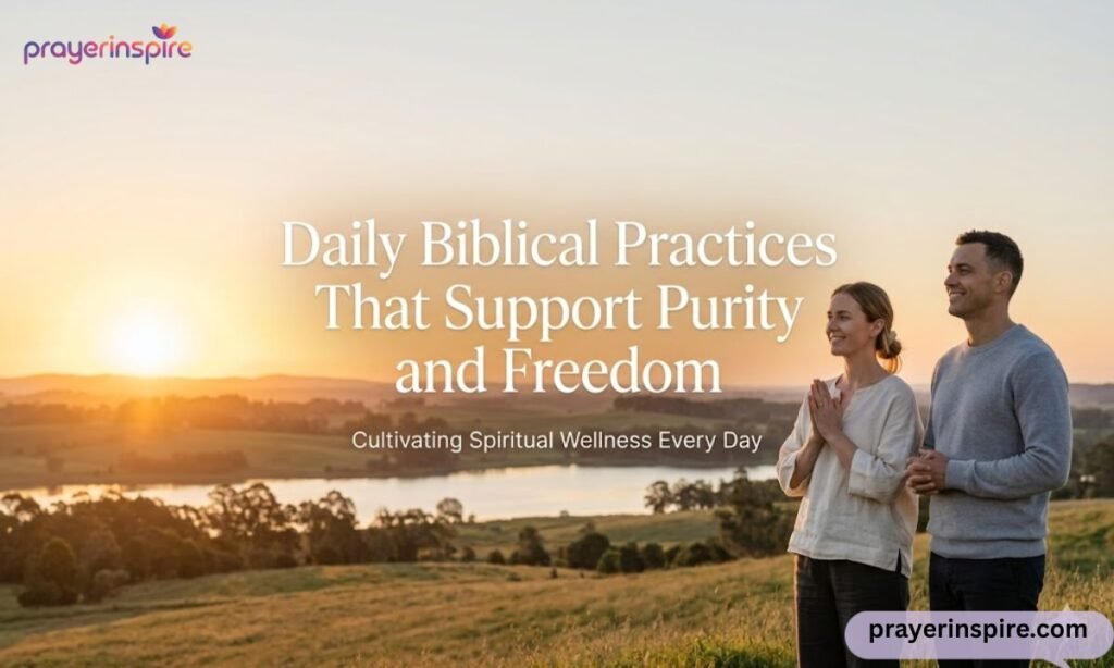 Daily Biblical Practices That Support Purity and Freedom