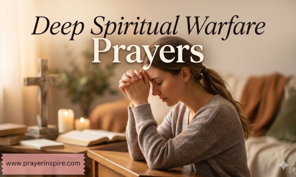 Deep Spiritual Warfare Prayers