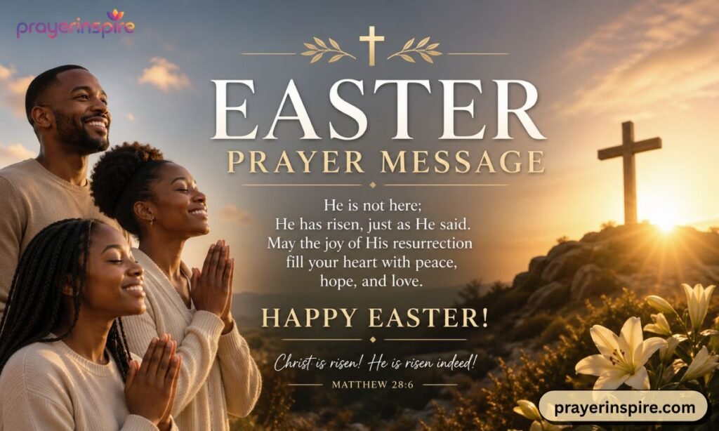 Easter Prayer Message