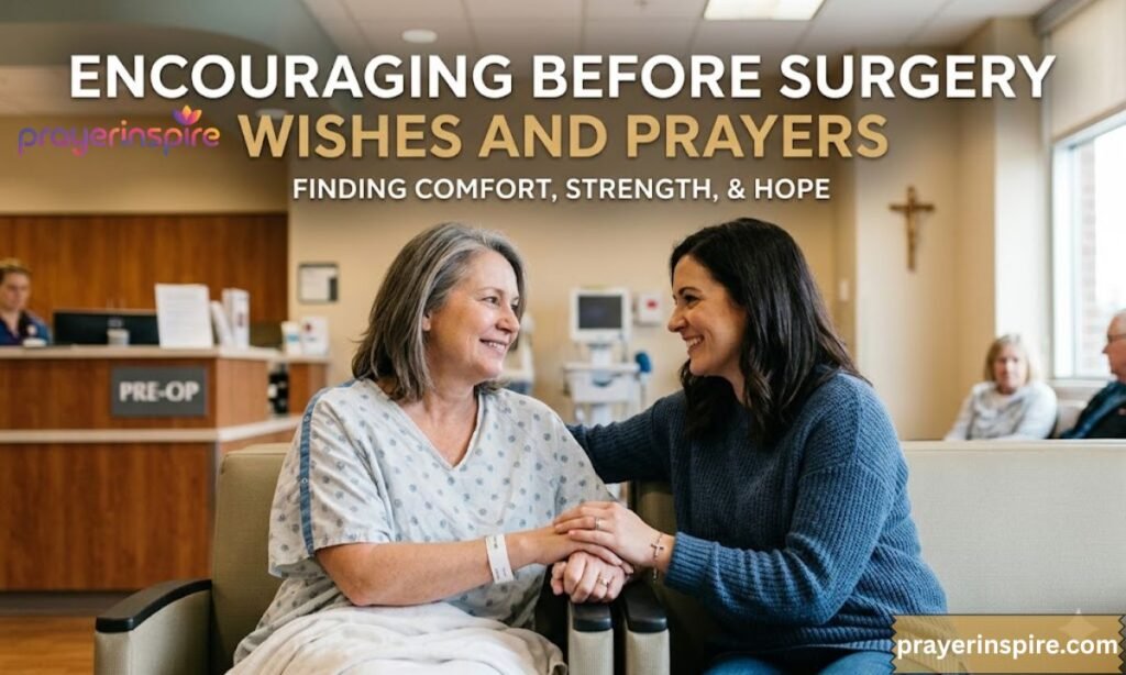 Encouraging Before Surgery Wishes and Prayers