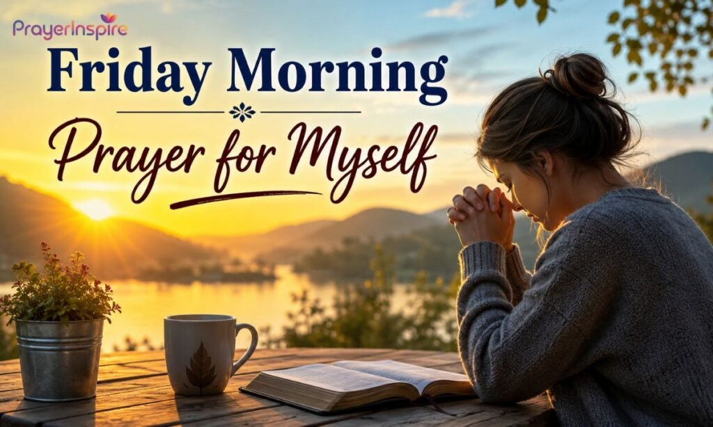 Friday Morning Prayer for Myself