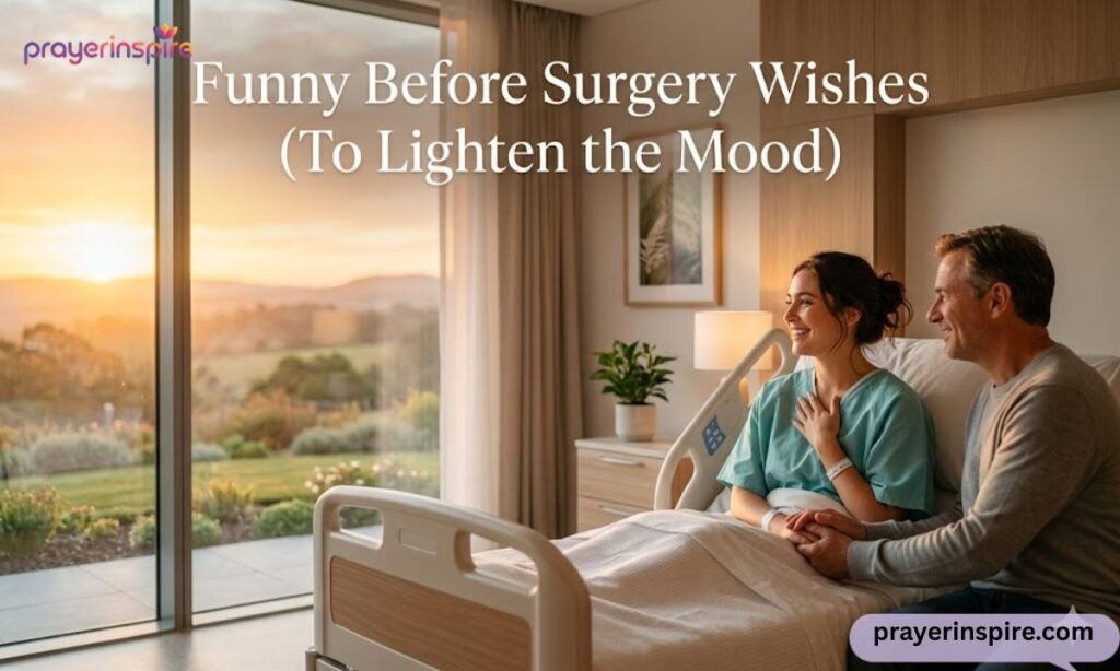 Funny Before Surgery Wishes (To Lighten the Mood)