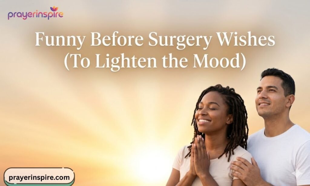 Funny Before Surgery Wishes (To Lighten the Mood)