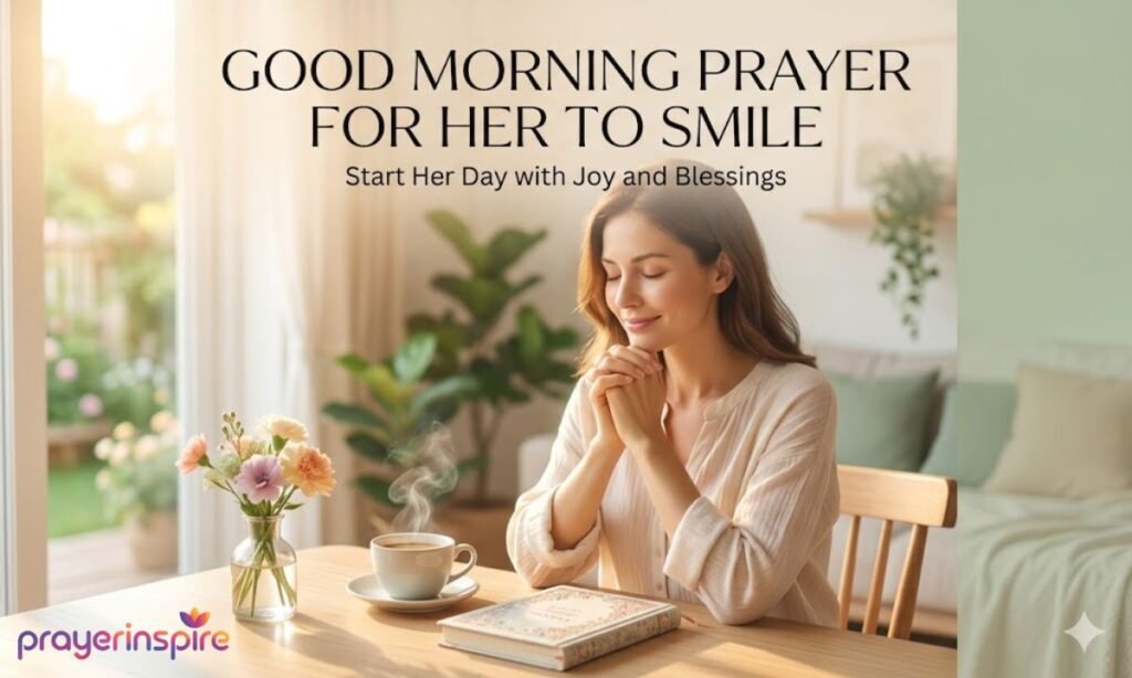 Good Morning Prayer for Her to Smile