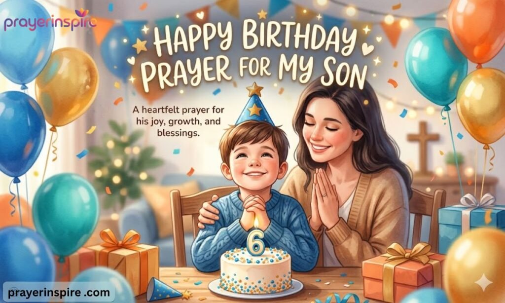 Happy Birthday Prayer for My Son