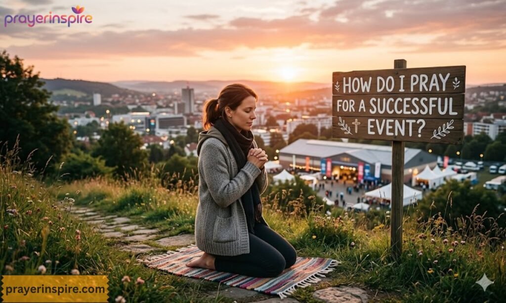 How Do I Pray for a Successful Event?