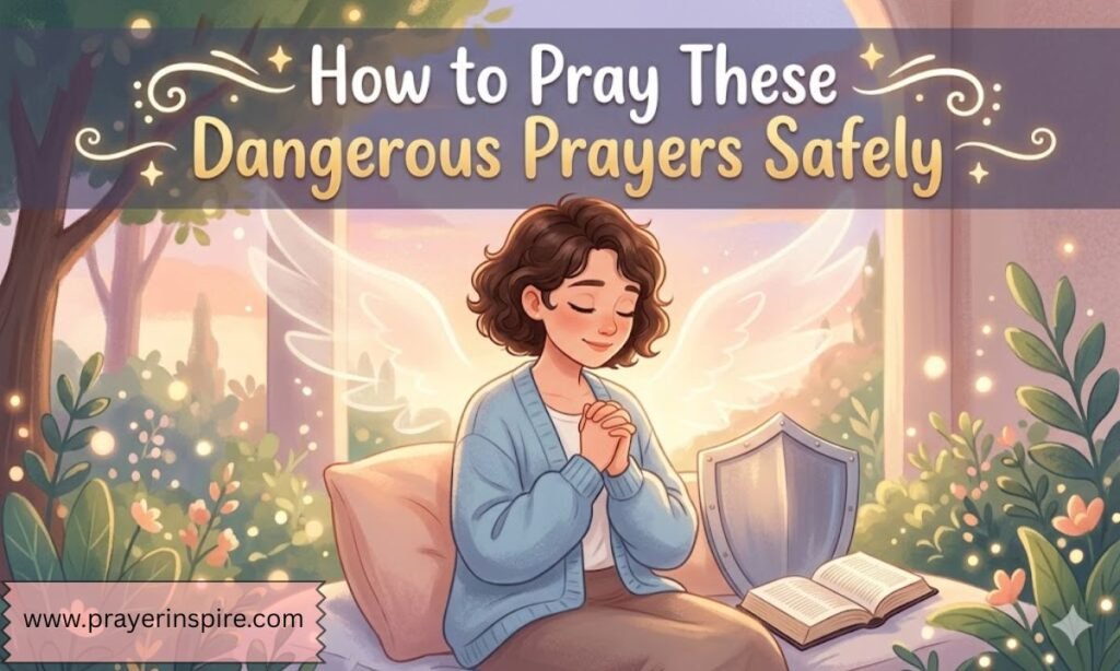 How to Pray These Dangerous Prayers Safely