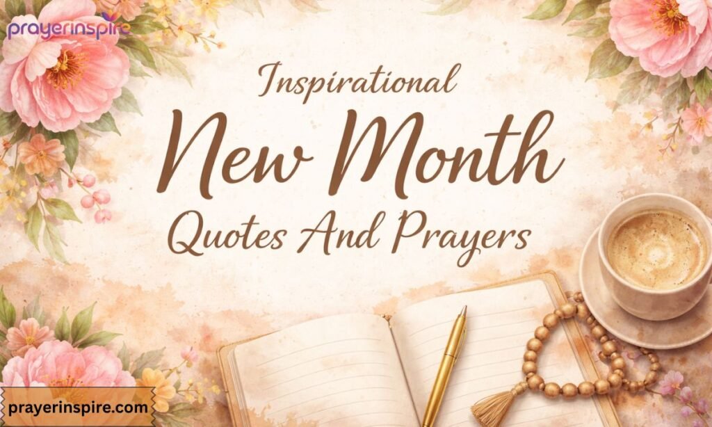 Inspirational New Month Quotes And Prayers