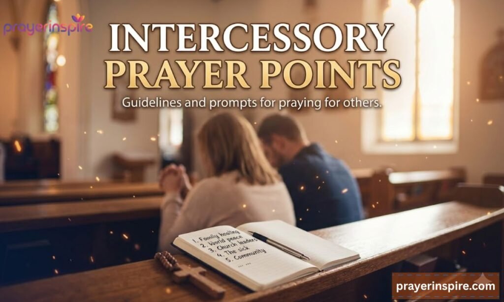 Intercessory Prayer Points