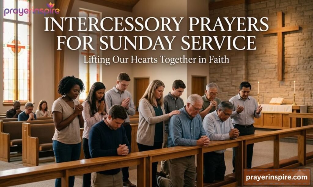 Intercessory Prayers for Sunday Service