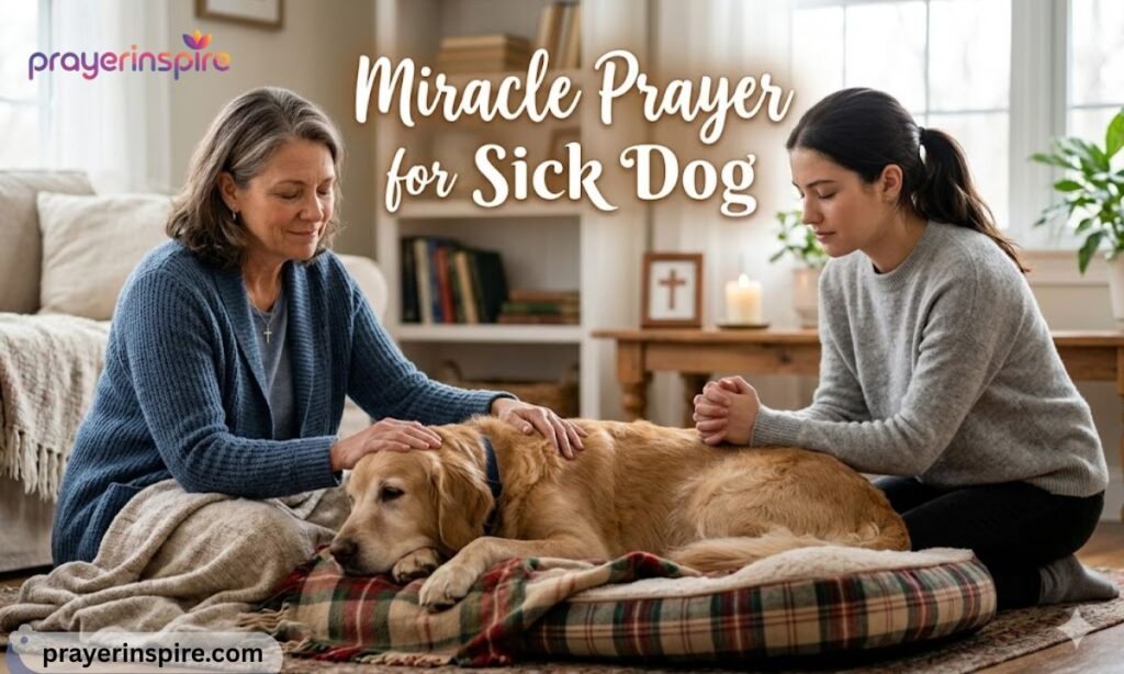 Miracle Prayer for Sick Dog