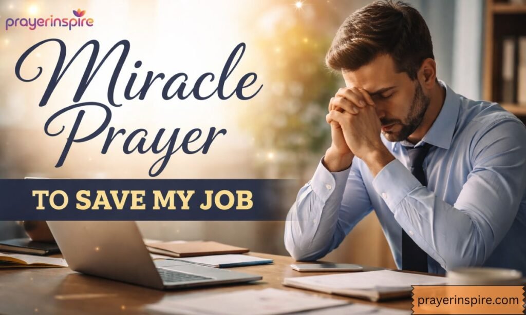 Miracle Prayer to Save My Job