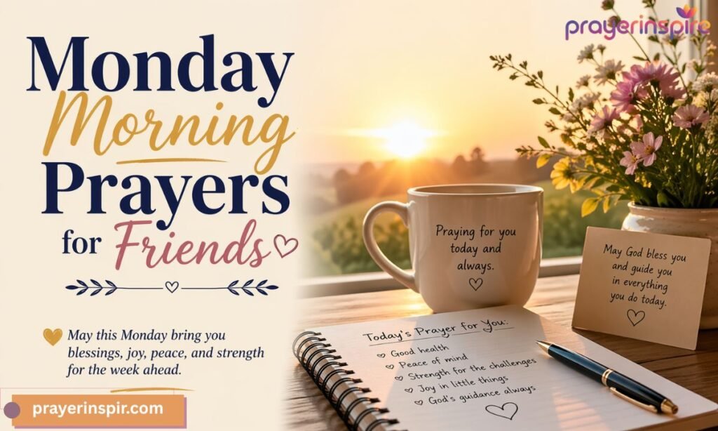 Monday Morning Prayers for Friends