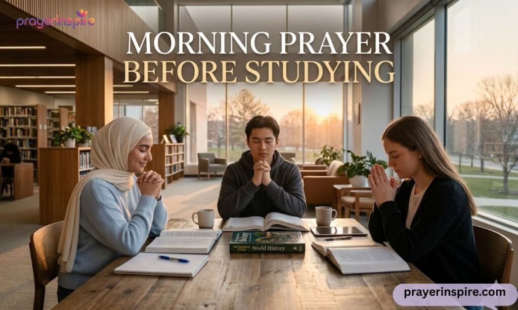 Morning Prayer Before Studying