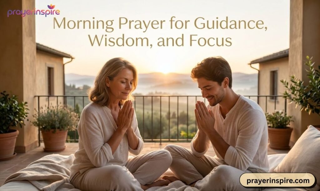 Morning Prayer for Guidance, Wisdom, and Focus