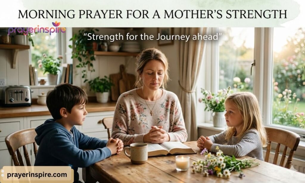 Morning Prayer for a Mother's Strength
