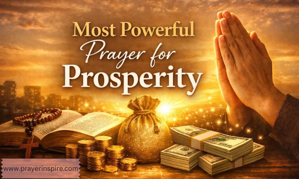 Most Powerful Prayer for Prosperity