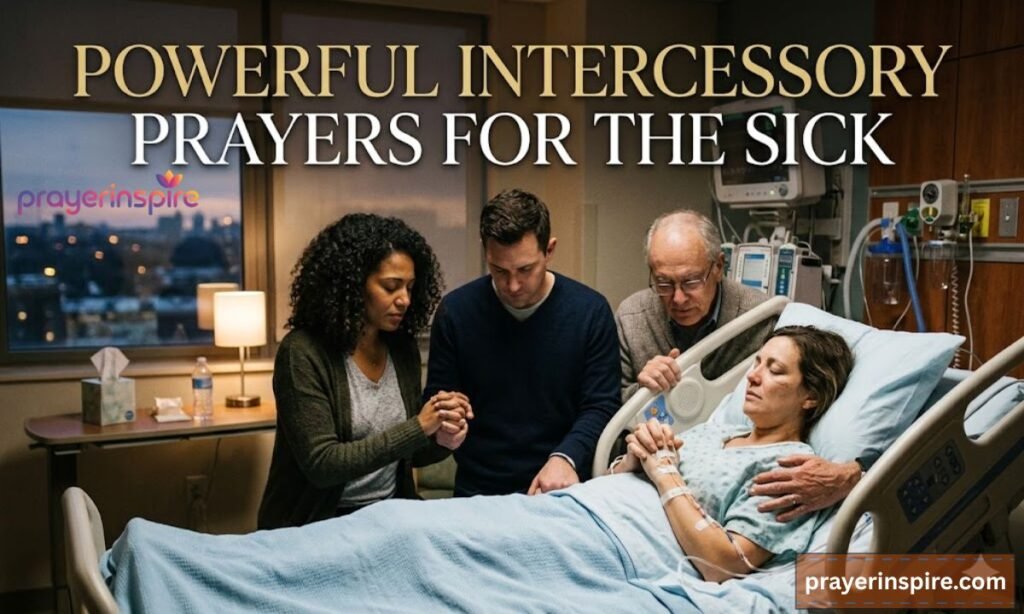 Powerful Intercessory Prayers for the Sick