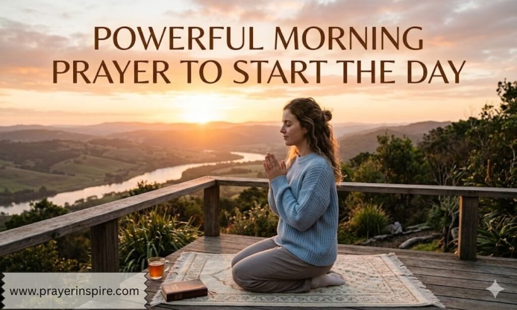 Powerful Morning Prayer to Start the Day