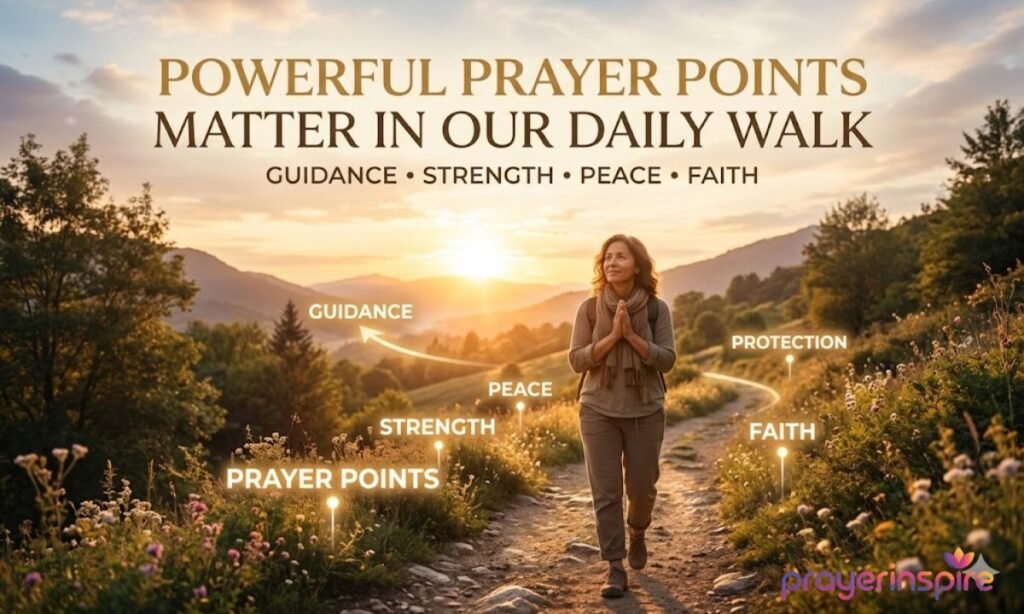 Powerful Prayer Points Matter in Our Daily Walk