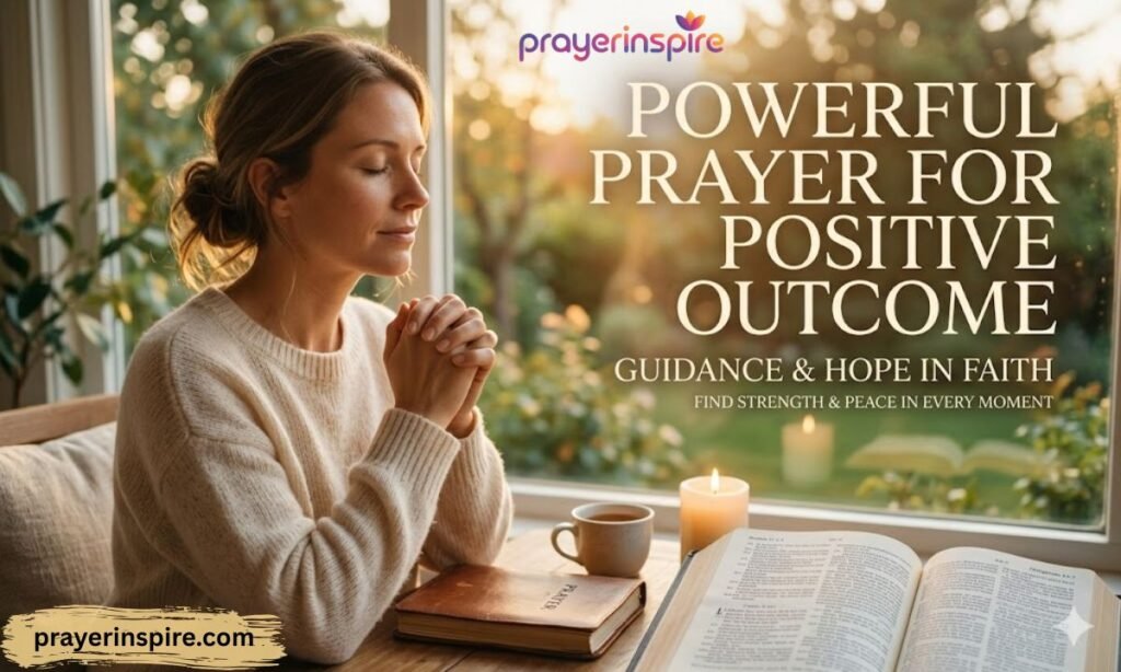 Powerful Prayer for Positive Outcome