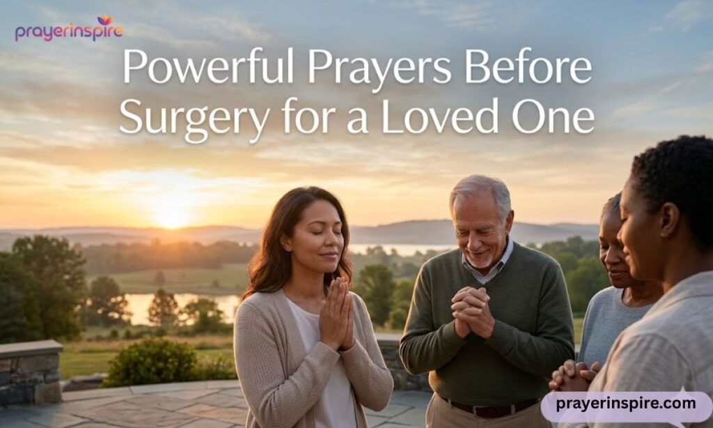 Powerful Prayers Before Surgery for a Loved One
