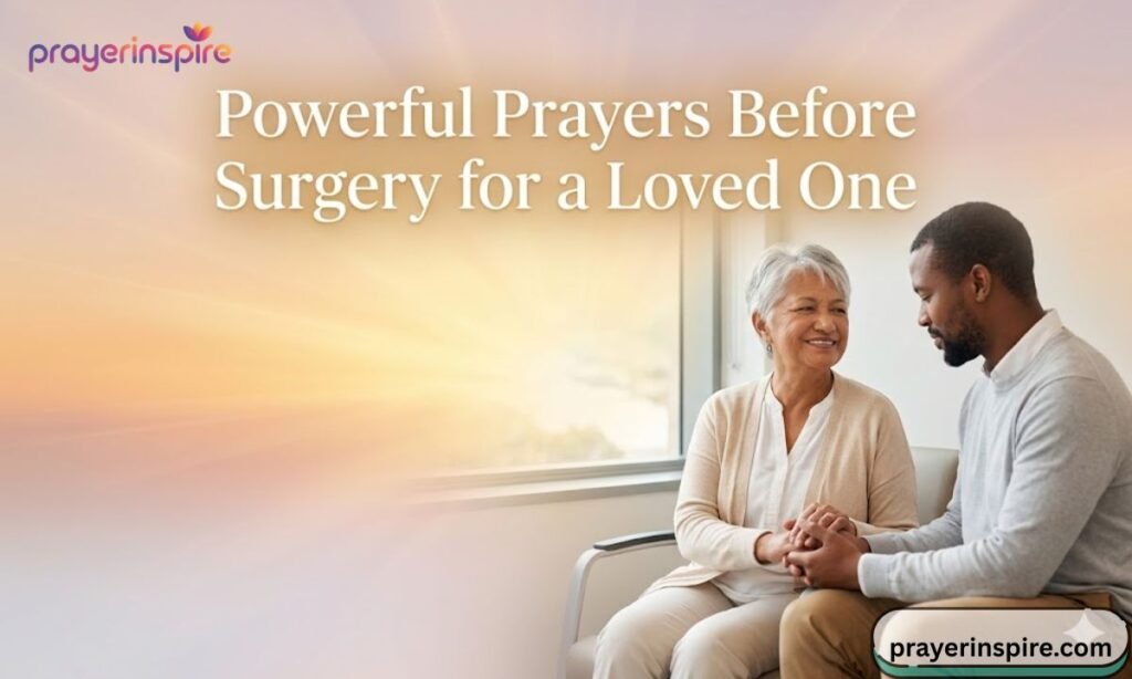 Powerful Prayers Before Surgery for a Loved One