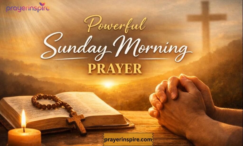 Powerful Sunday Morning Prayer