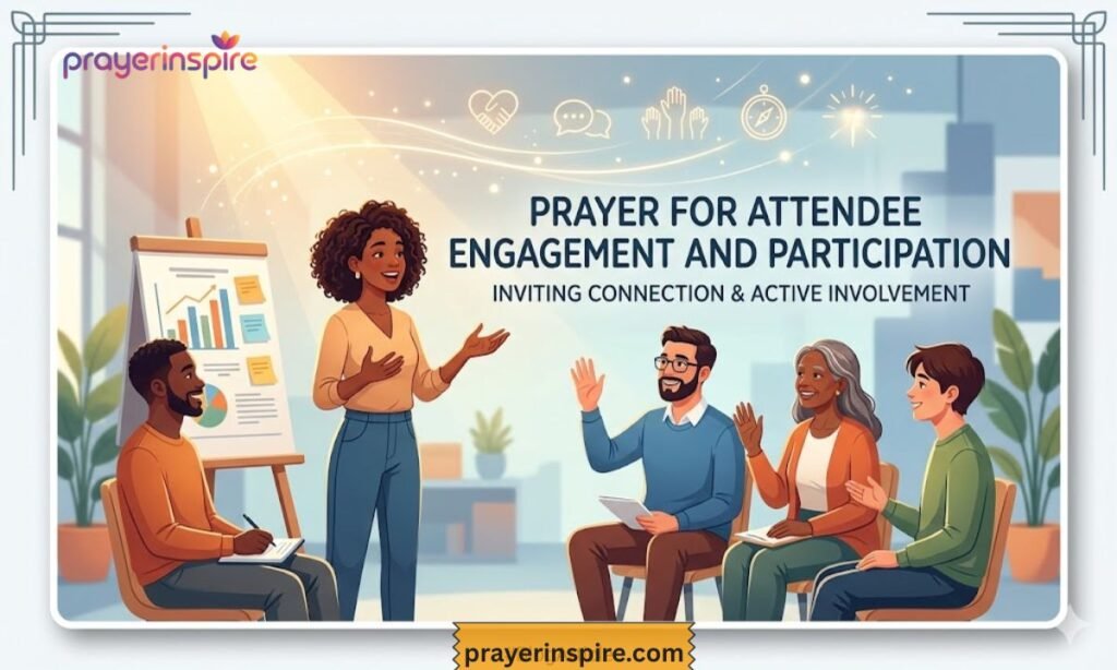 Prayer for Attendee Engagement and Participation