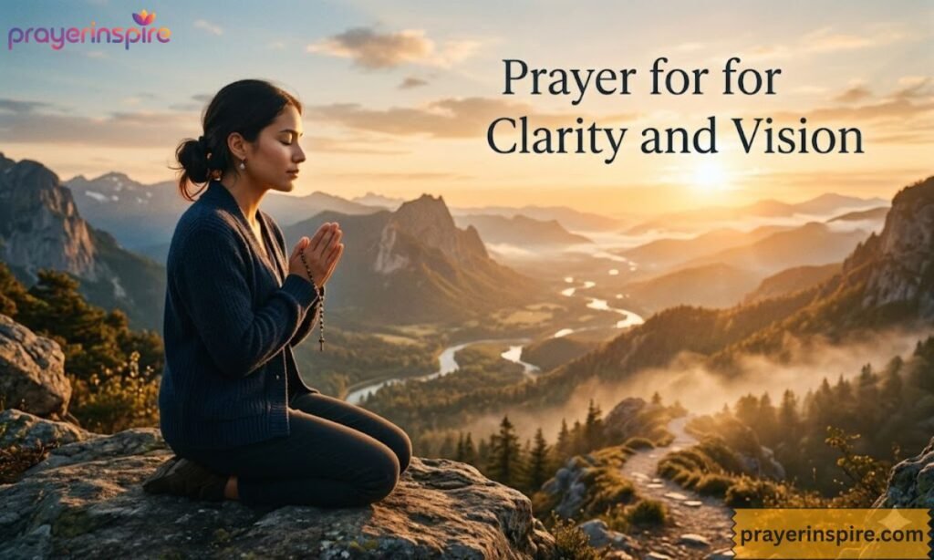 Prayer for Clarity and Vision